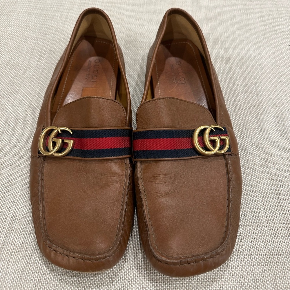 Gucci interlocking G men loafers size 11
